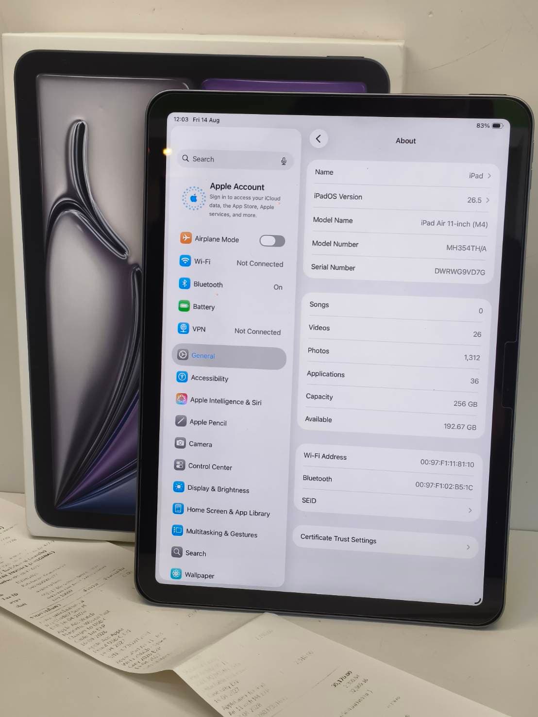 iPad Air 11 (M2) Wi-Fi 256GB - รูปที่ 2