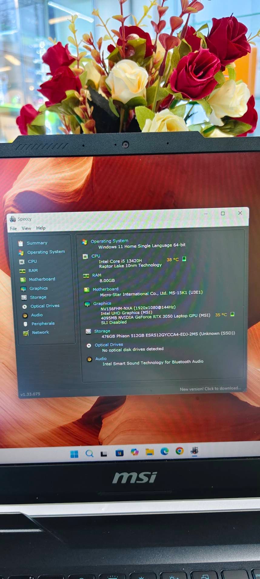 MSI Cyborg 15 A13UC i5-13420H RTX 3050 - รูปที่ 3