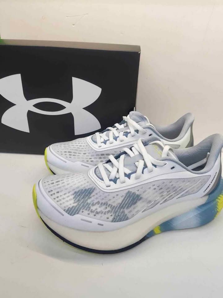 Under Armour UA W Velociti Distance Women US 8 / EU 39 / 25 CM White Blue Fog สภาพสวยมีกล่อง - รูปที่ 1